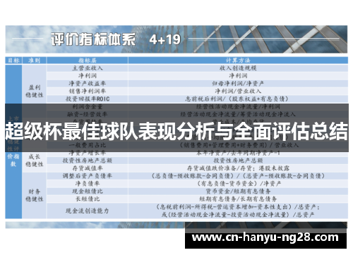 超级杯最佳球队表现分析与全面评估总结